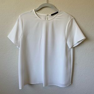 Jenni Kayne Crepe Top XS White